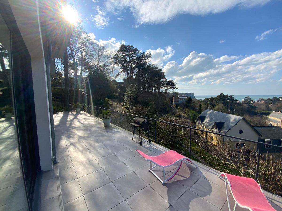 Villa Panorama, Vue Mer Et Falaises D Exception Етрета Екстер'єр фото