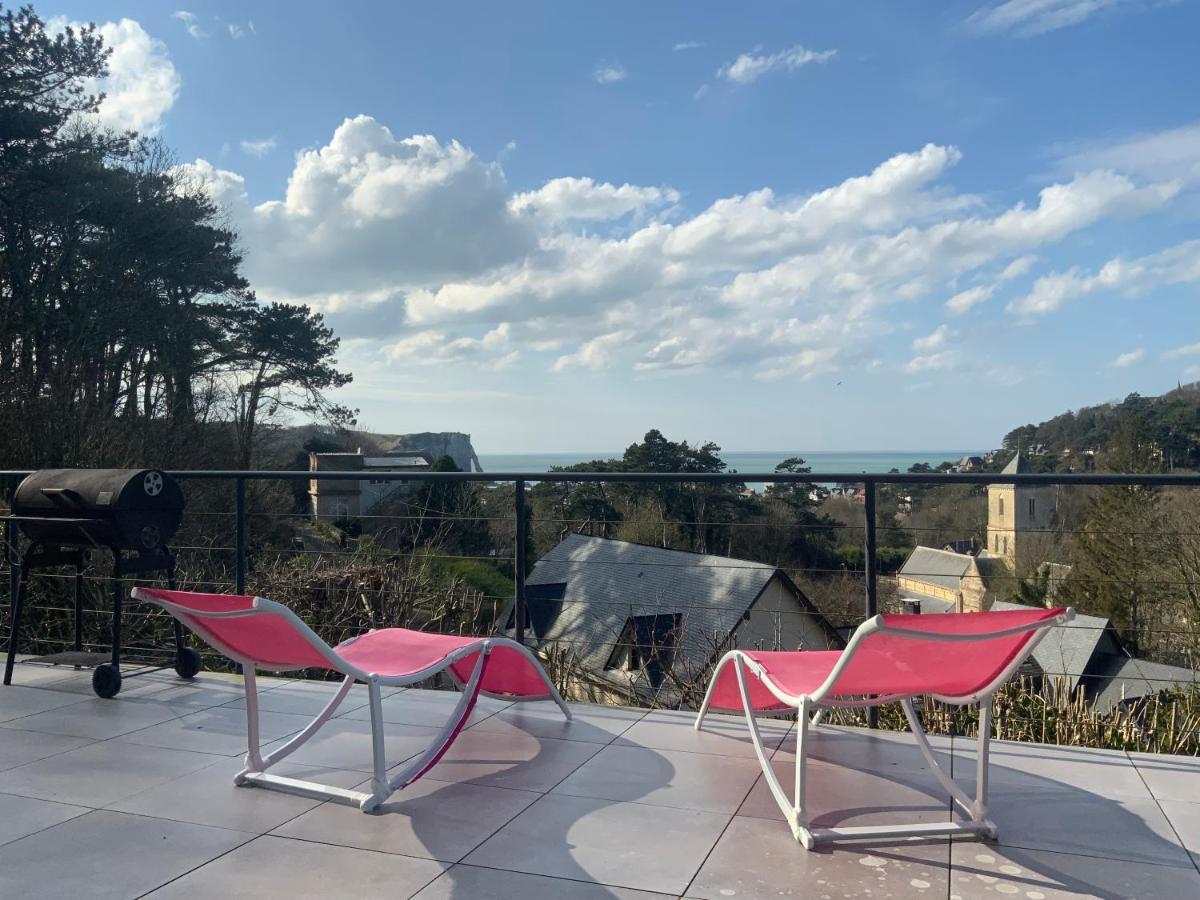 Villa Panorama, Vue Mer Et Falaises D Exception Етрета Екстер'єр фото