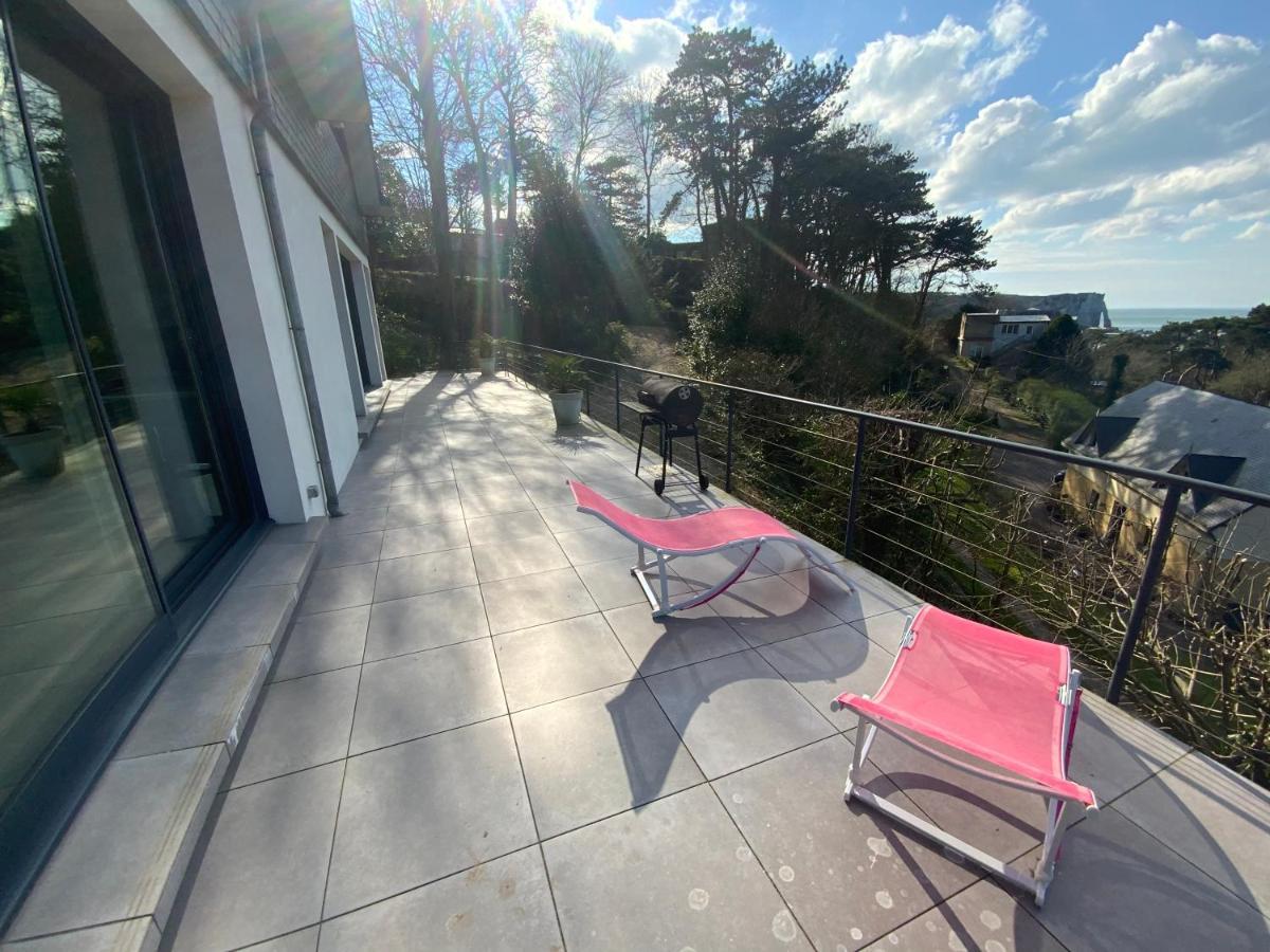 Villa Panorama, Vue Mer Et Falaises D Exception Етрета Екстер'єр фото