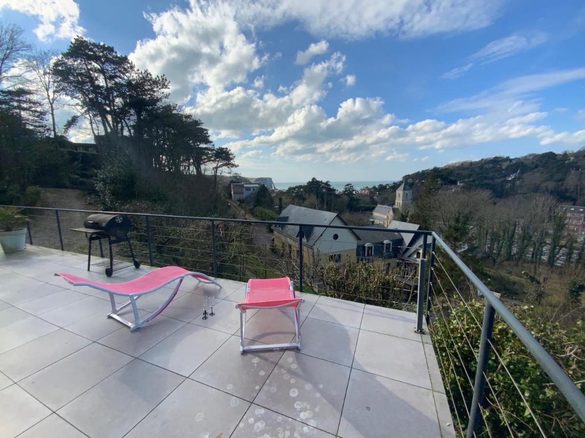 Villa Panorama, Vue Mer Et Falaises D Exception Етрета Екстер'єр фото