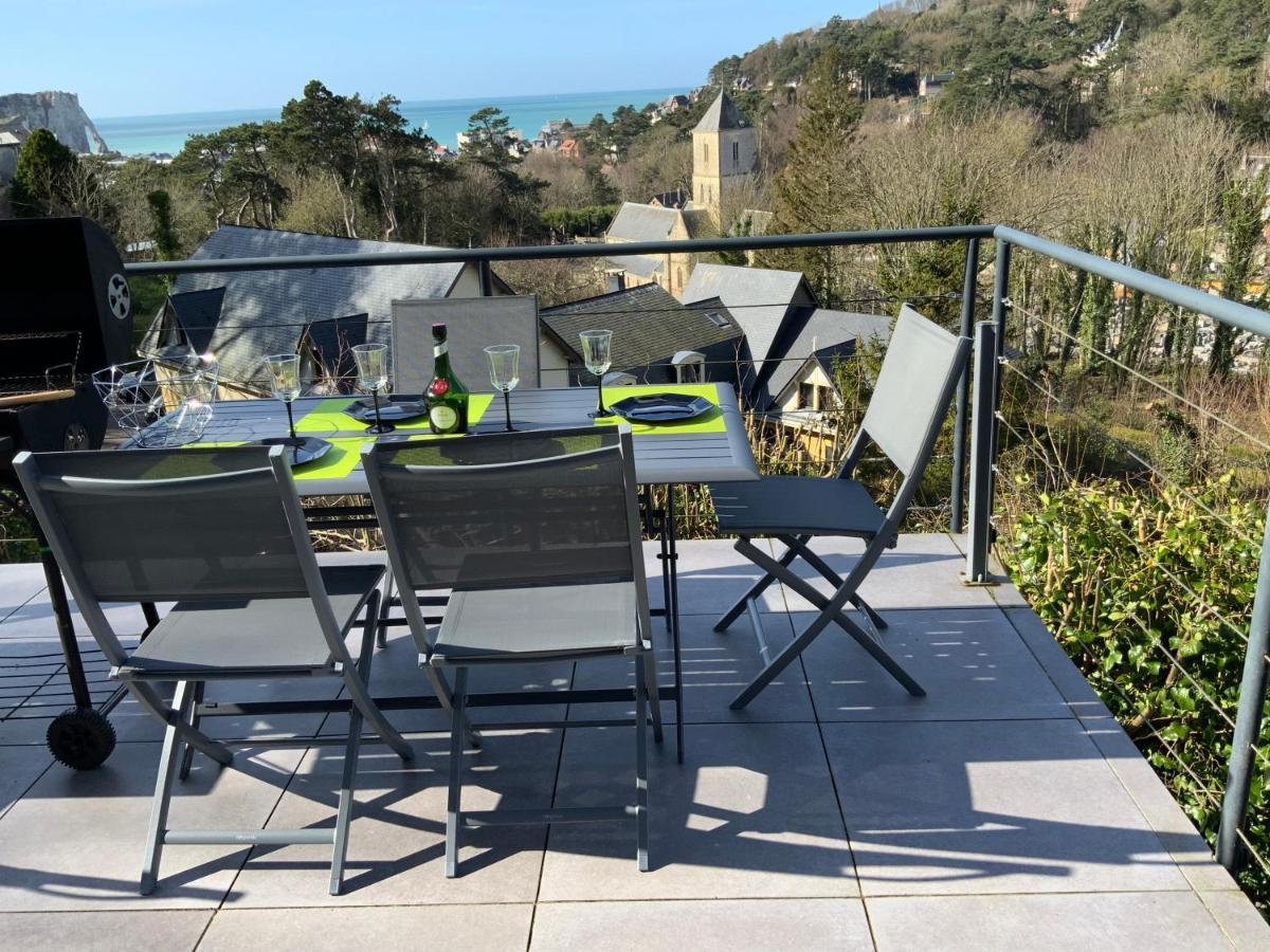 Villa Panorama, Vue Mer Et Falaises D Exception Етрета Екстер'єр фото