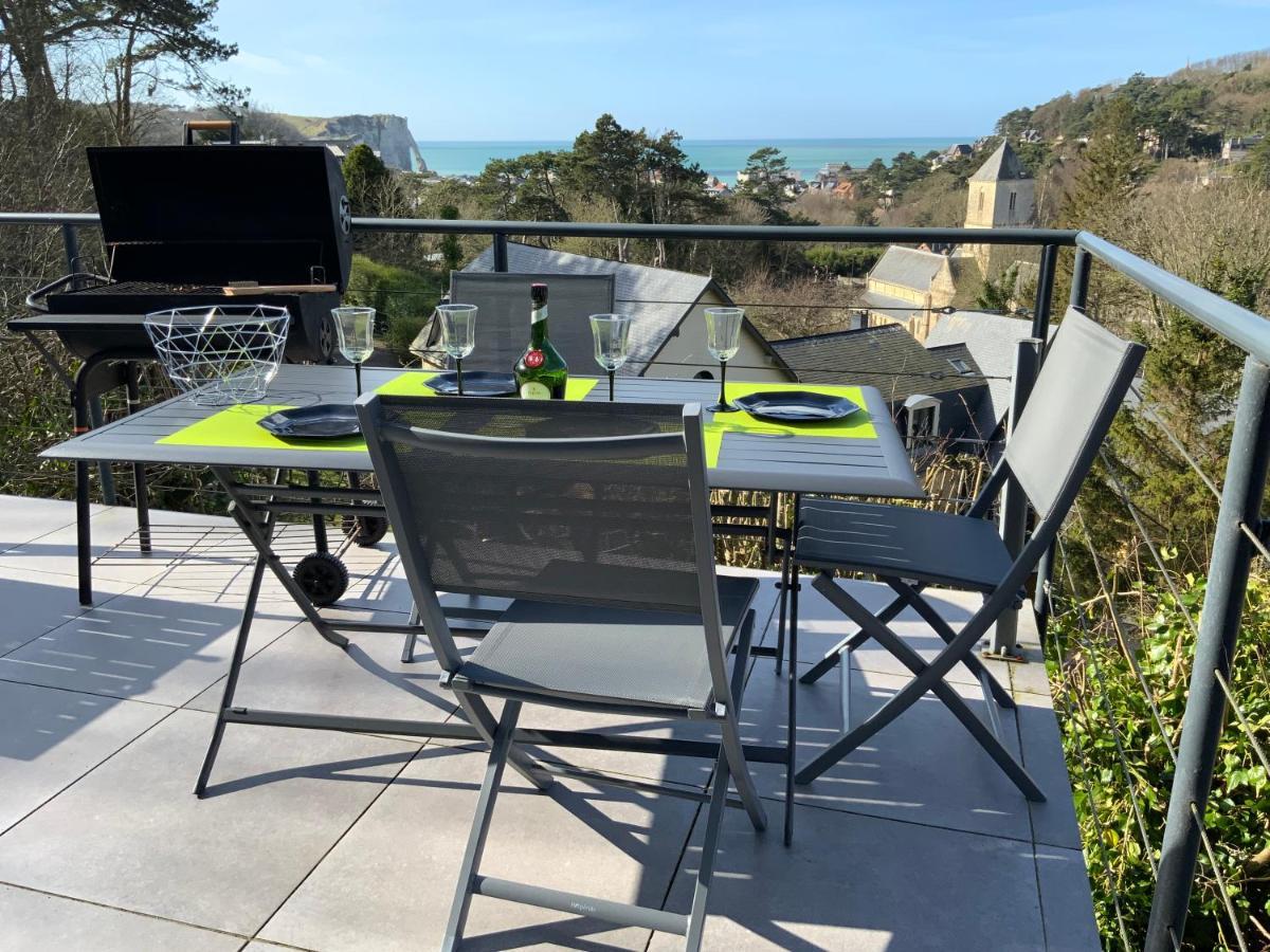Villa Panorama, Vue Mer Et Falaises D Exception Етрета Екстер'єр фото